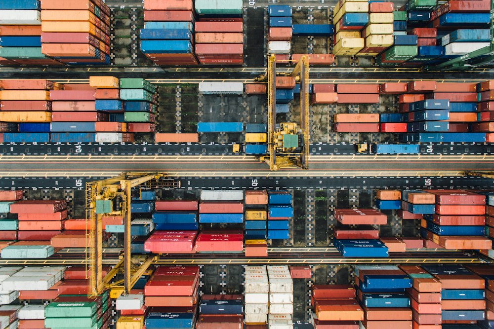 Cargo containers for export